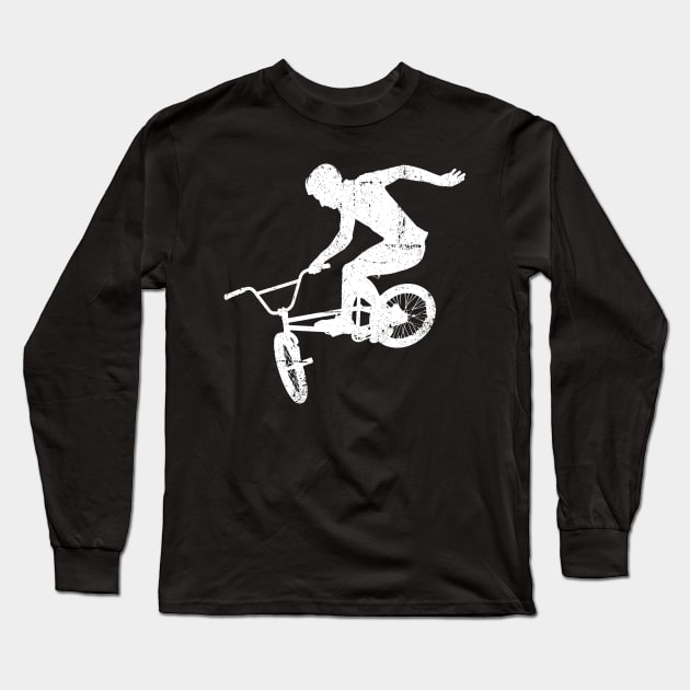 Bmx Long Sleeve T-Shirt by Johnny_Sk3tch